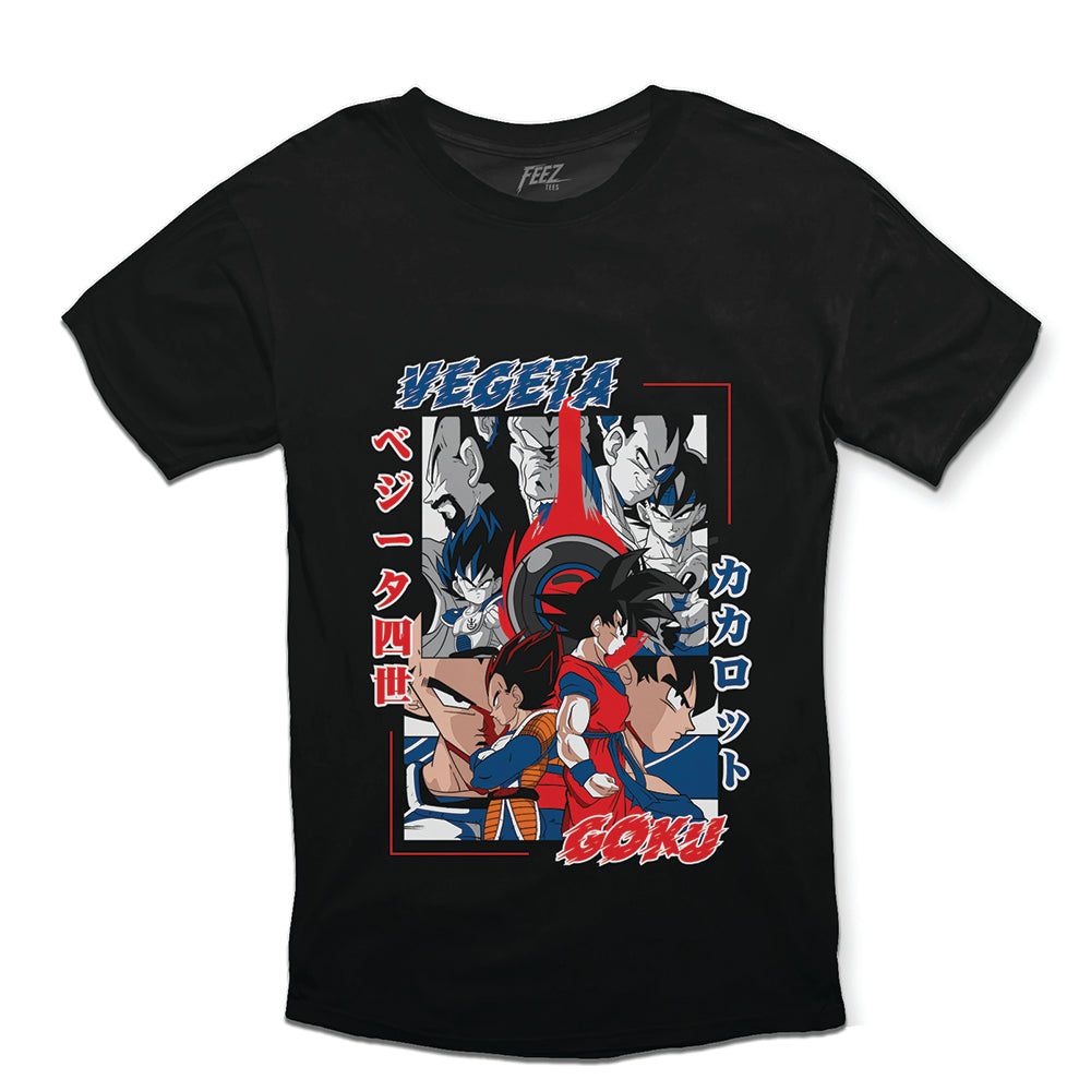 Goku Vegeta Back to Back Tee