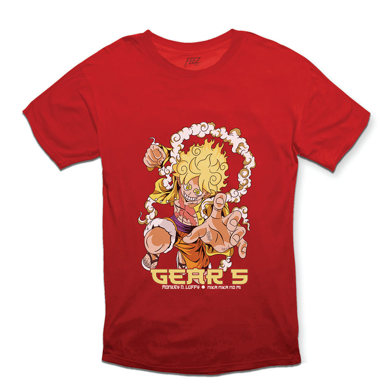 One Piece Gear Five Punch Tee